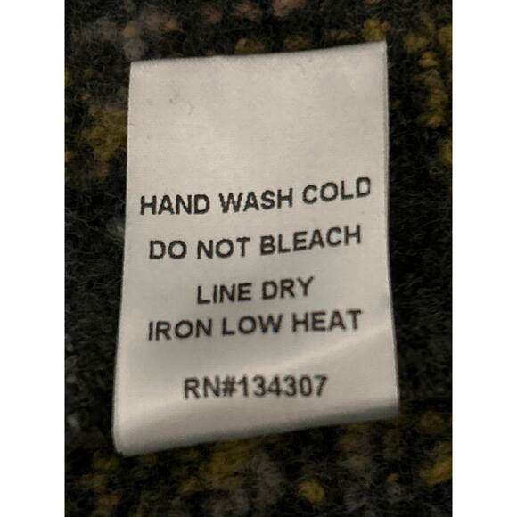 Lumière Coat Jacket Size Medium Gray Plaid Open Front Pockets NWT - Picture 8 of 9